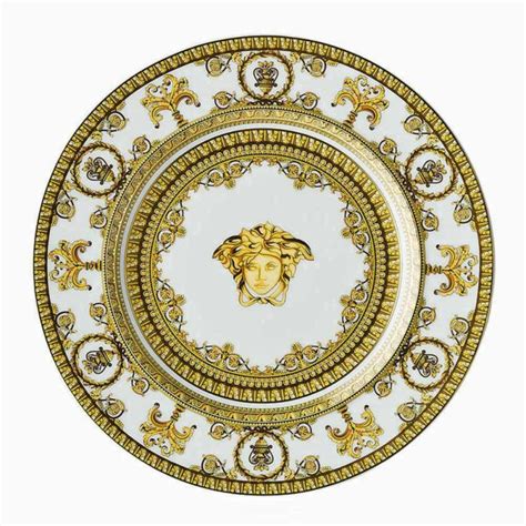 piatto versace bianco.e.oro|Collezione Rosenthal: arredamento di lusso .